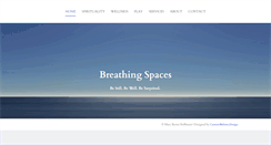 Desktop Screenshot of breathingspaces.us