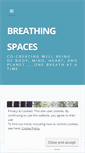 Mobile Screenshot of breathingspaces.net